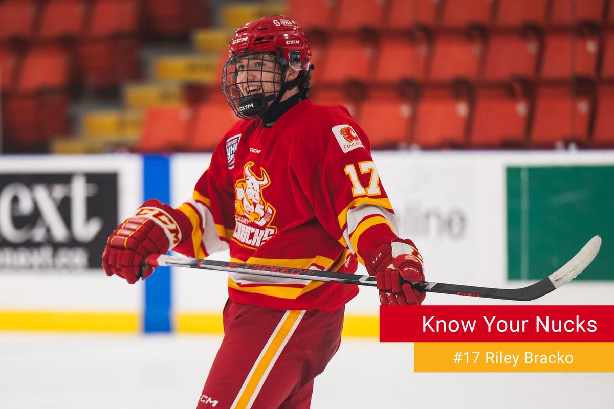 Calgary_Canucks's tweet photo. Did you know attending the Super Bowl is on Canucks forward Riley Bracko's bucket list? 

Find out what other items he has on his bucket list and more in today's #KnowYourNucks!

https://t.co/vRkASjpf0t https://t.co/QcClJvuOt1