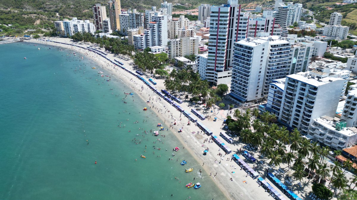 Durante estos últimos años fortalecimos la promoción turística de la ciudad y nos convertimos en la favorita de los colombianos y extranjeros, 172 mil visitantes tuvo Santa Marta durante los tres días del puente de Reyes, con una ocupación hotelera el sábado 06 de enero del 96%.