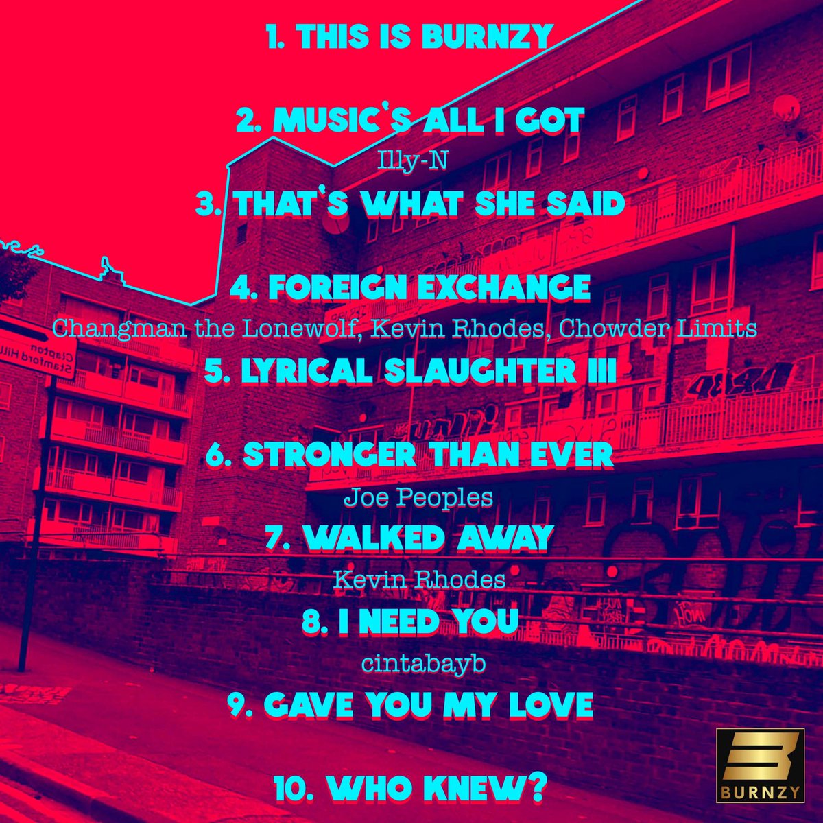 Burnzy_Raps's tweet photo. Yo people excited to say my new third album “This Is Burnzy” is coming out this Friday 12/1/24 at midnight worldwide on all streaming services. Giving you ten new tracks with some amazing talents #burnzy #burnzyraps #hiphop #rap #foryou #fy #newalbum #newmusic https://t.co/ZFoca44d0H