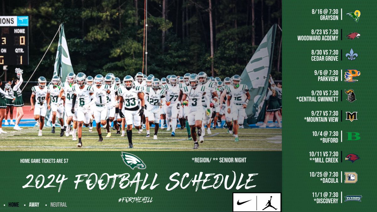 SCHEDULE DROP….🚨 @SwickONE8 @CoachBeck56 @coachMMartin54 @BLinnell2 @JBeverlyCoach @the006beast @Frfountain2002 @bna424 @darealcoachcam1 #FORTHEHILL