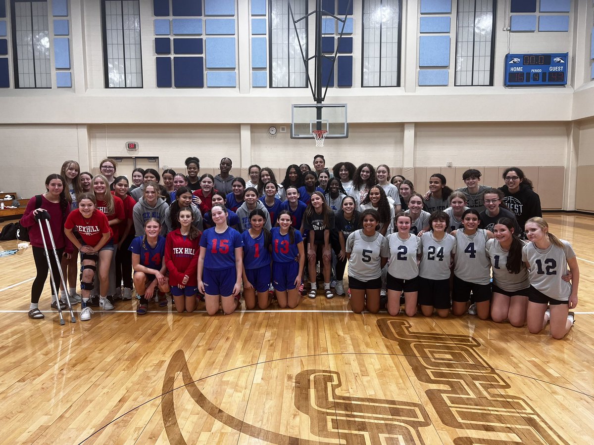 WOW!!! What a night hosting Tejeda &amp; Tex Hill 8th grade teams.  Great job by all! Can’t wait to have all these young ladies on campus as Jaguars next year!
<a href="/CTJohnsonHigh/">CTJHighSchool</a> <a href="/NeisdAthletics/">NEISD ATHLETICS</a>