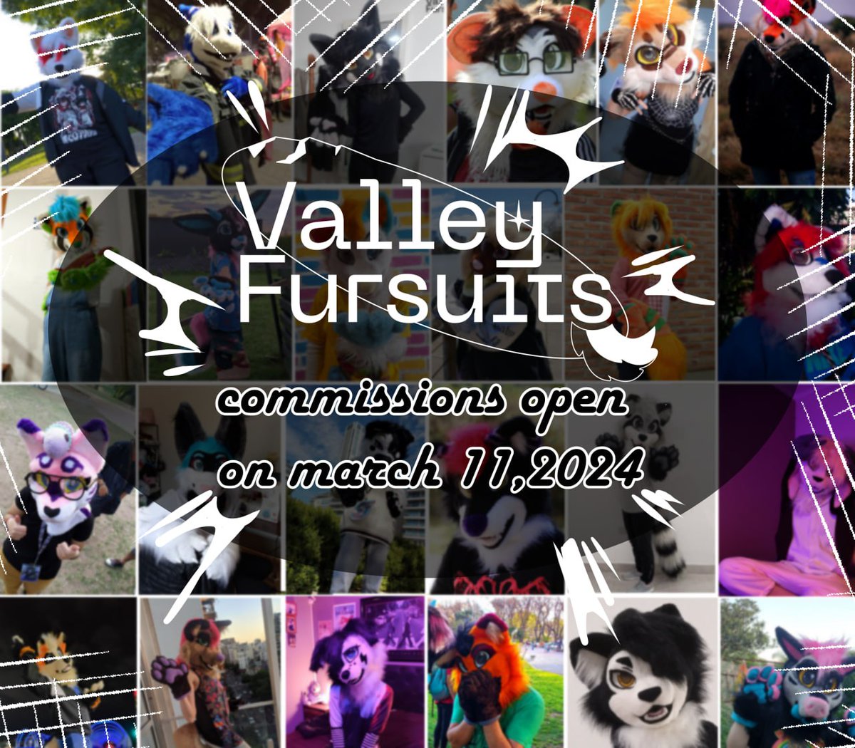 ChainaSilverfox's tweet image. Fursuit comissions coming soon!!!
More info // ask me for a quote --&amp;gt; DM