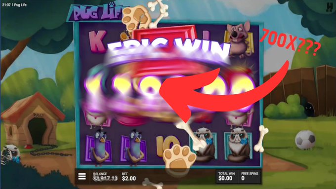 We hit a 700x Win on PUG LIFE. Video will be on in 7 Hours. Check it out https://t.co/M4eKxwfGYZ https://t<a href="/tag/follow"class="tags"><span>#follow</span></a><a href="/tag/gambling"class="tags"><span>#gambling</span></a><a href="/tag/stake"class="tags"><span>#stake</span></a><a href="/tag/bighit"class="tags"><span>#bighit</span></a><a href="/tag/bigbamboo"class="tags"><span>#bigbamboo</span></a>