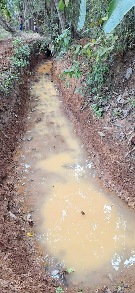 ReginaldoGoa's tweet photo. Desilting work at ungirim behind teacher Aida's house and our work goes on we do our work to the best of our abilities #curtorimconstituencyfirst
#goa
#dredging #desilting #conserveWater @JalShaktiMin @GovtofGoa https://t.co/iUi4BcfeVG