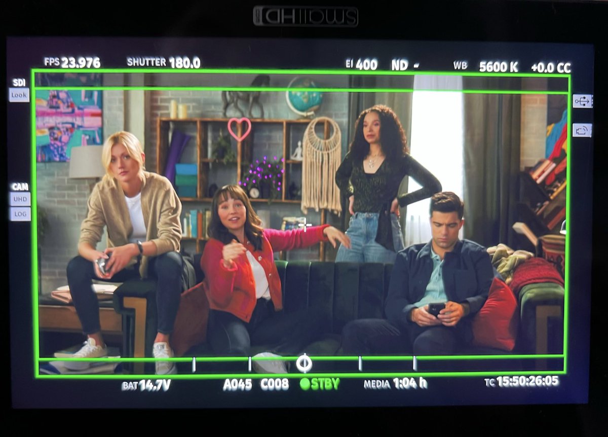 Kat_McNamara's tweet photo. I cannot even begin to express the joy these photos bring to my heart. 🩵 This Scooby gang is a ball of energy, a big hug, and more importantly - the most super sleuths around! 🔎 All my love and gratitude to these fine folks. Catch #TrueJustice: Family Ties @hallmarkchannel TOMORROW Jan 12 9/8c! 🎥 🍿