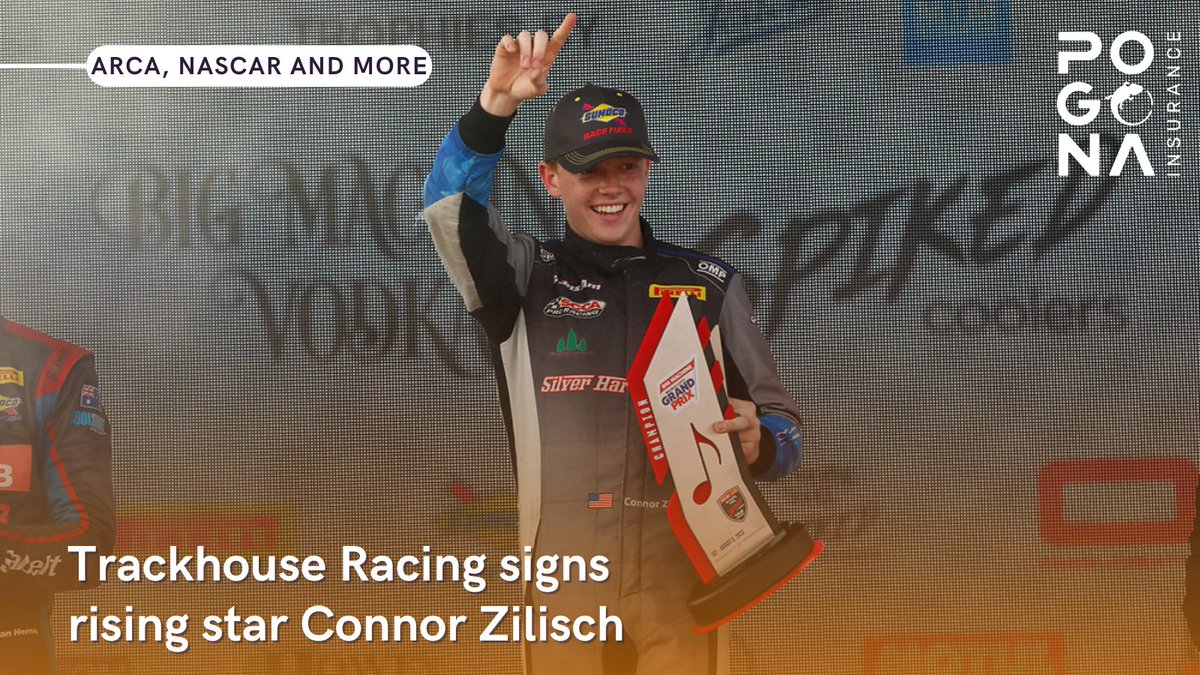 Connor Zilisch, the 17-year-old MX-5 Cup and Trans-Am race winner, has signed a multi-year contract with Trackhouse Racing. He is set to compete in the ARCA Menards Series, CARS Tour, IMSA WeatherTech SportsCar Championship, NASCAR Trucks and Xfinity Series, and Trans-Am in 2024.