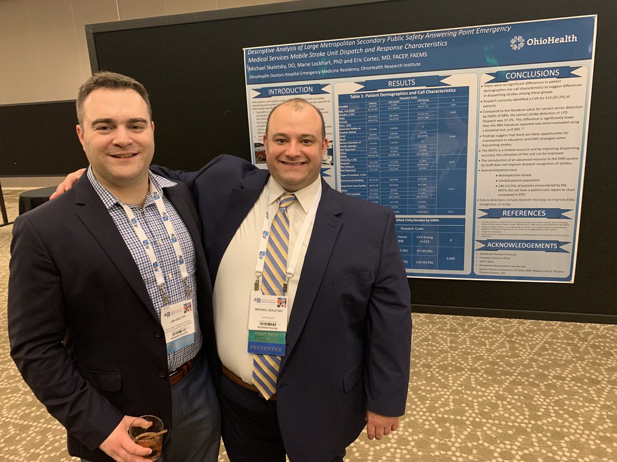 MSkaletsky's tweet photo. At #NAEMSP2024 with posters and catching up with friends! @TheDrJon https://t.co/A2fViQwdMK