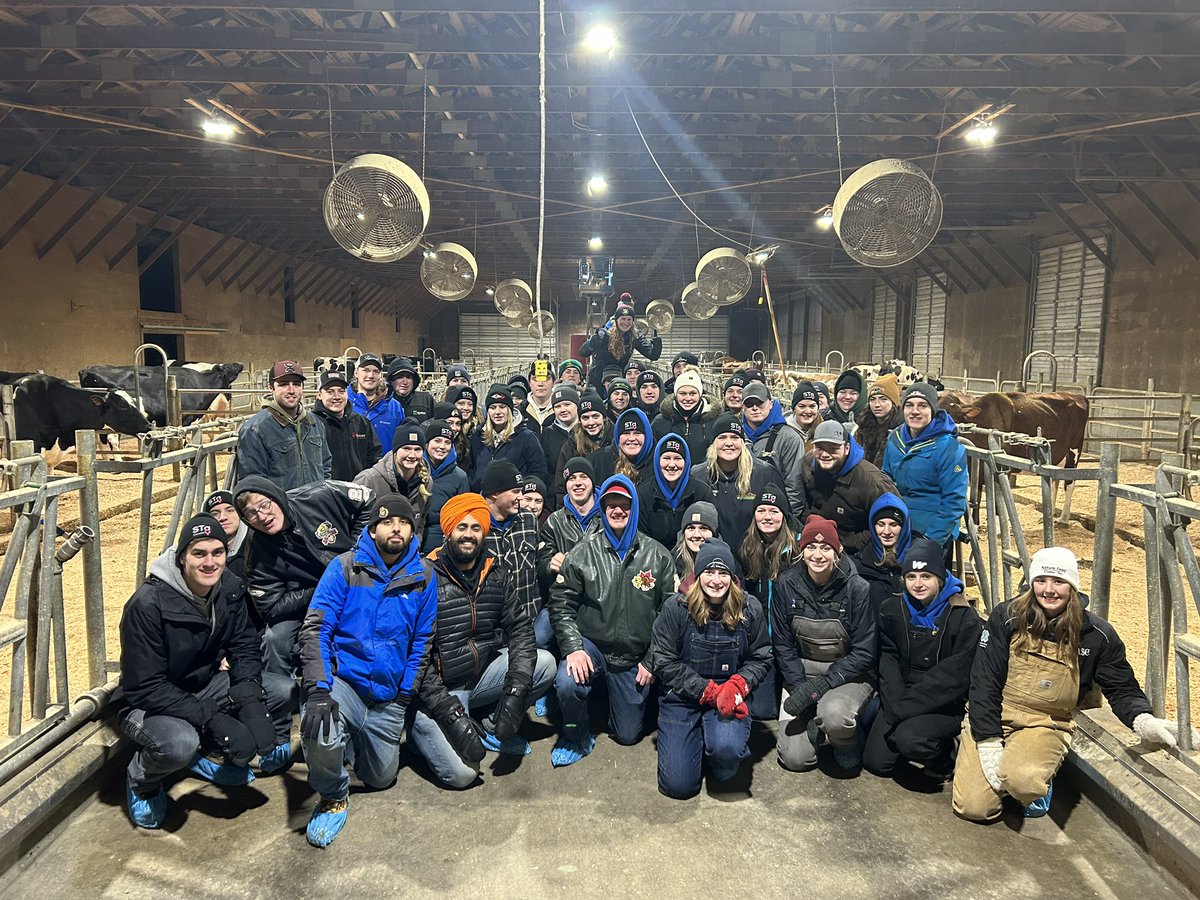 University of Guelph Dairy Science Club tweet media