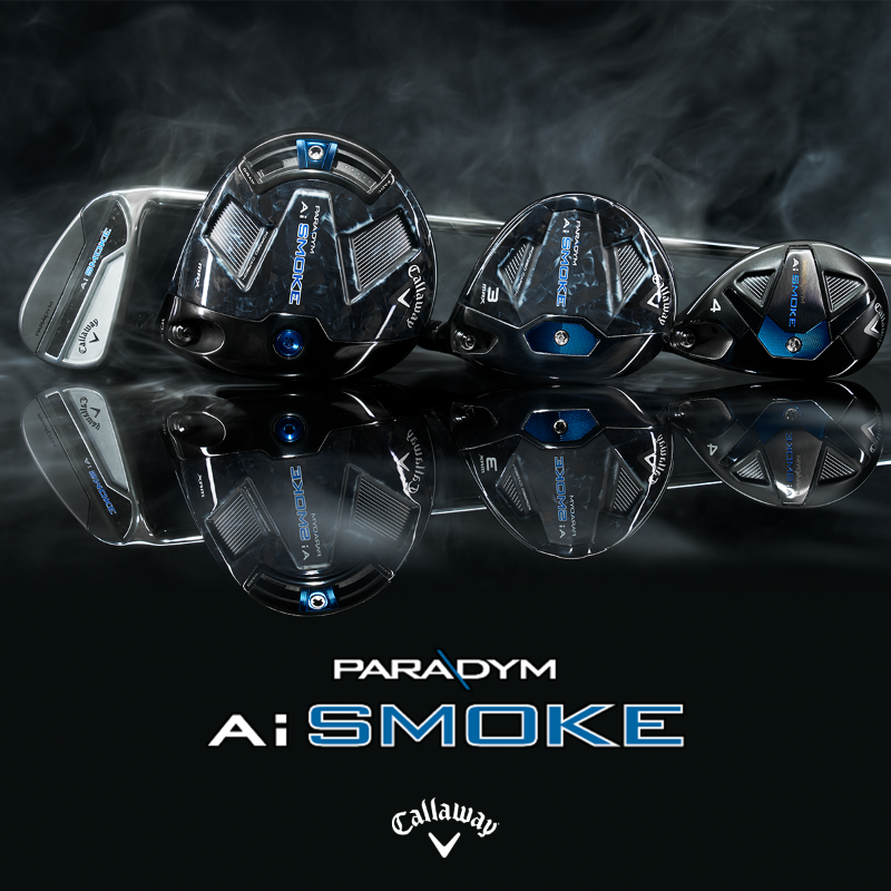 CallawayGolf's tweet photo. The NEW Paradym Ai Smoke Family Is Here! 💨 Pre-Order Today