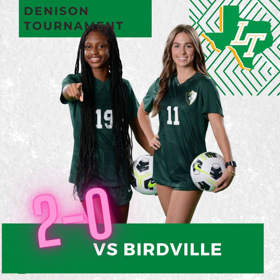 Finished Denison Tournament with 2 wins and 0 goals scored against!  Tough match vs Birdville with a 2-0 final score!
⚽️<a href="/MadisonAsel/">Madison Asel</a> 
⚽️ Leah #19
🧤<a href="/TaylorAnnen1/">taylorannen</a> &amp; Grace