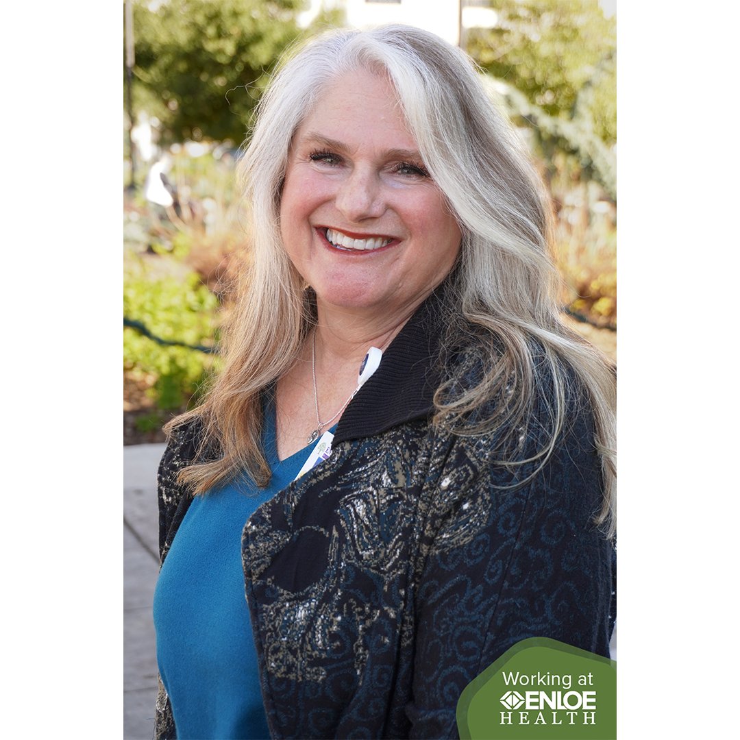 “I’ve been working at Enloe for 31 years and am continually inspired by the people I work with.”

– Tracy Weeber, Clinical Nurse Specialist #WorkingatEnloe

Interested in joining Enloe Health? Visit enloe.org/careers.