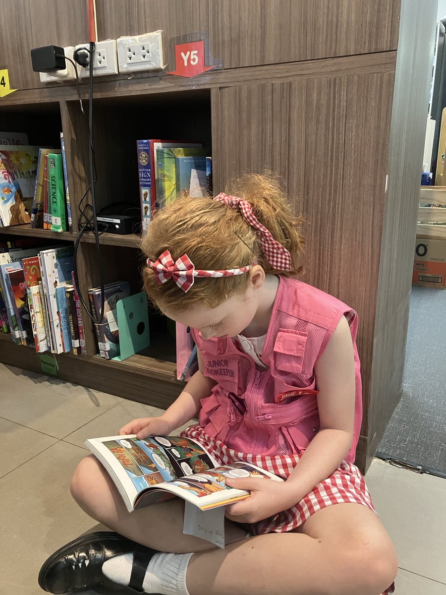 Bangkok Patana Library tweet media