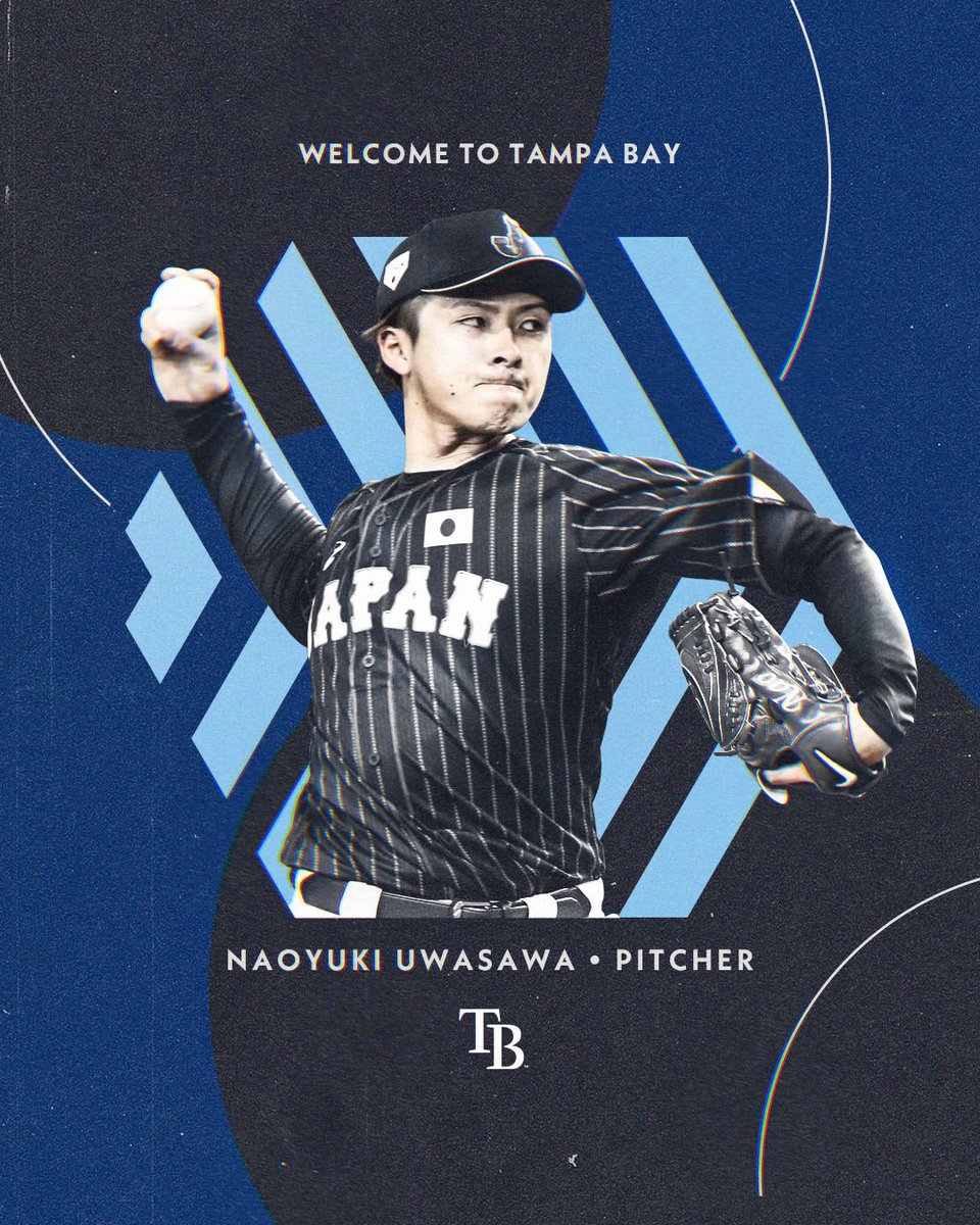 Welcome to the Rays family, <a href="/naoyukiuwasawa/">上沢 直之</a> 🙌

The Tampa Bay Rays have signed RHP Naoyuki Uwasawa to a minor league contract with an invite to Major League camp.

#RaysUp