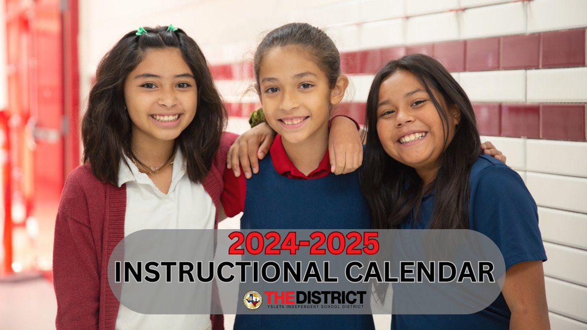 Parents get ahead of the game and check out the approved YISD instructional calendar for the upcoming 2024-2025 school year! 📅 Don't miss any important dates - check it out now. Click the link ➡️:bit.ly/4aMGNut For updates and announcements, follow us on social media!
