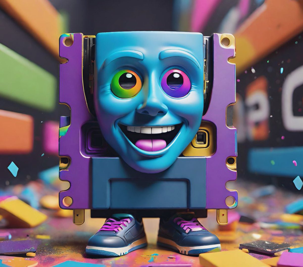 HELDiWanKenHODL's tweet photo. 💾❓Do you like this art❓💾
#FlippyFloppyz #HBARNFTs #ProbablyAFlop #FlopAroundAndFindOut @xMETAVISION #DYOR #NFTs $HBAR https://t.co/TCtEPVGcnJ