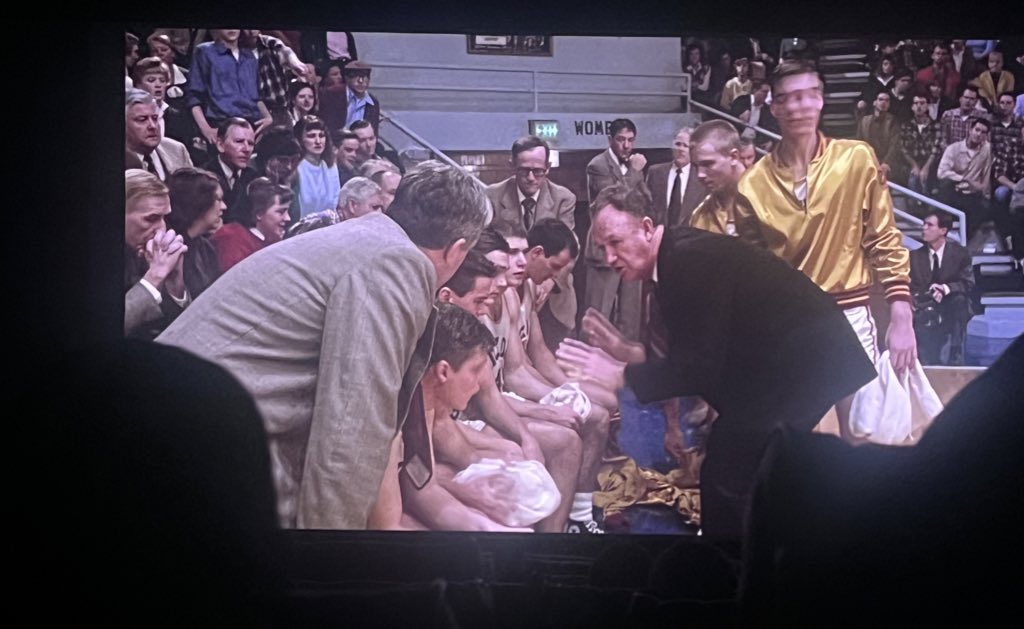 osuetzler4's tweet photo. Big weekend for the Knights! Friday night the Knights take on the Bluffton Pirates at home! Saturday, we head to Knightstown to play Cincinnati Purcell Marion in the Hoosier Gym! Tonight our players and parents watched the movie Hoosiers in preparation for the game experience!❤️ https://t.co/s3MMalxZBm
