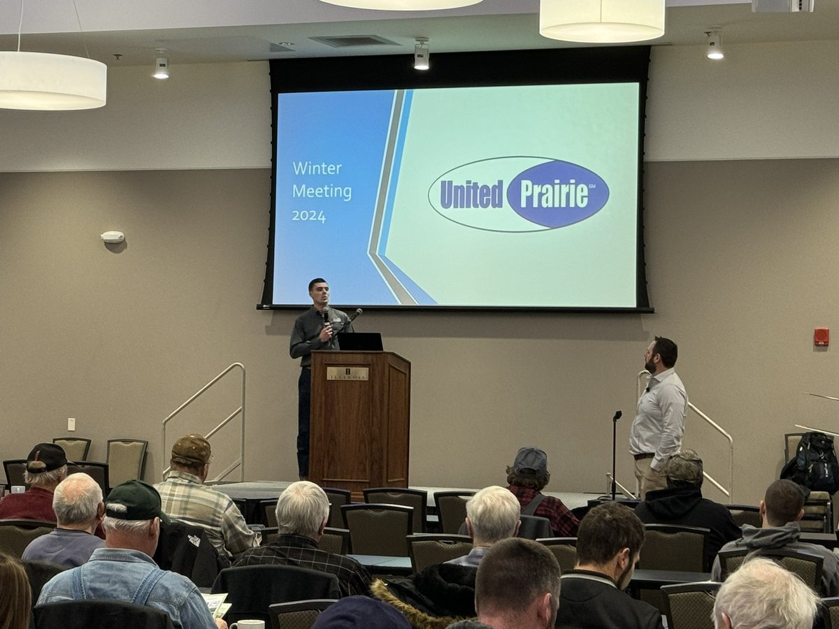 United_Prairie's tweet photo. Thank you to everyone who attended our Winter Agronomy Meeting today at the @iHotel https://t.co/TWjaqy0Ih3