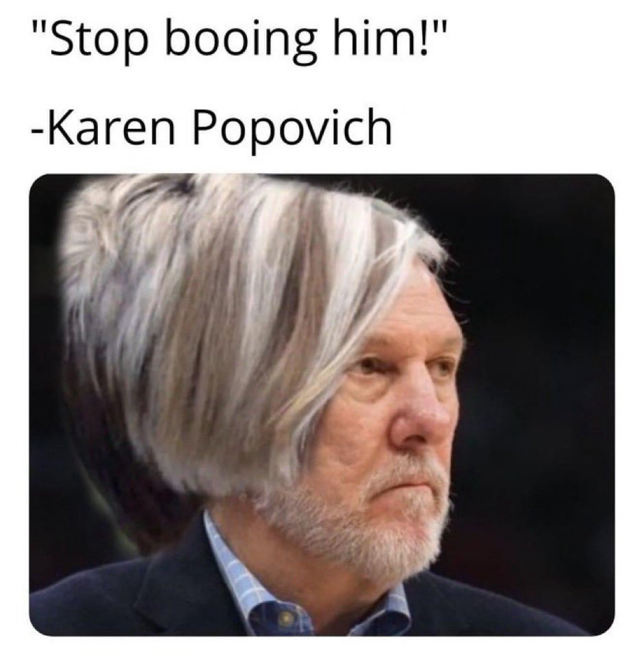 CarlosRMedina09's tweet photo. If @Patriots did it…… There is hope for @spurs to part ways with Coach Pop.
It is time for a change in Leadership….
#FirePop https://t.co/kgtTRUpvNm