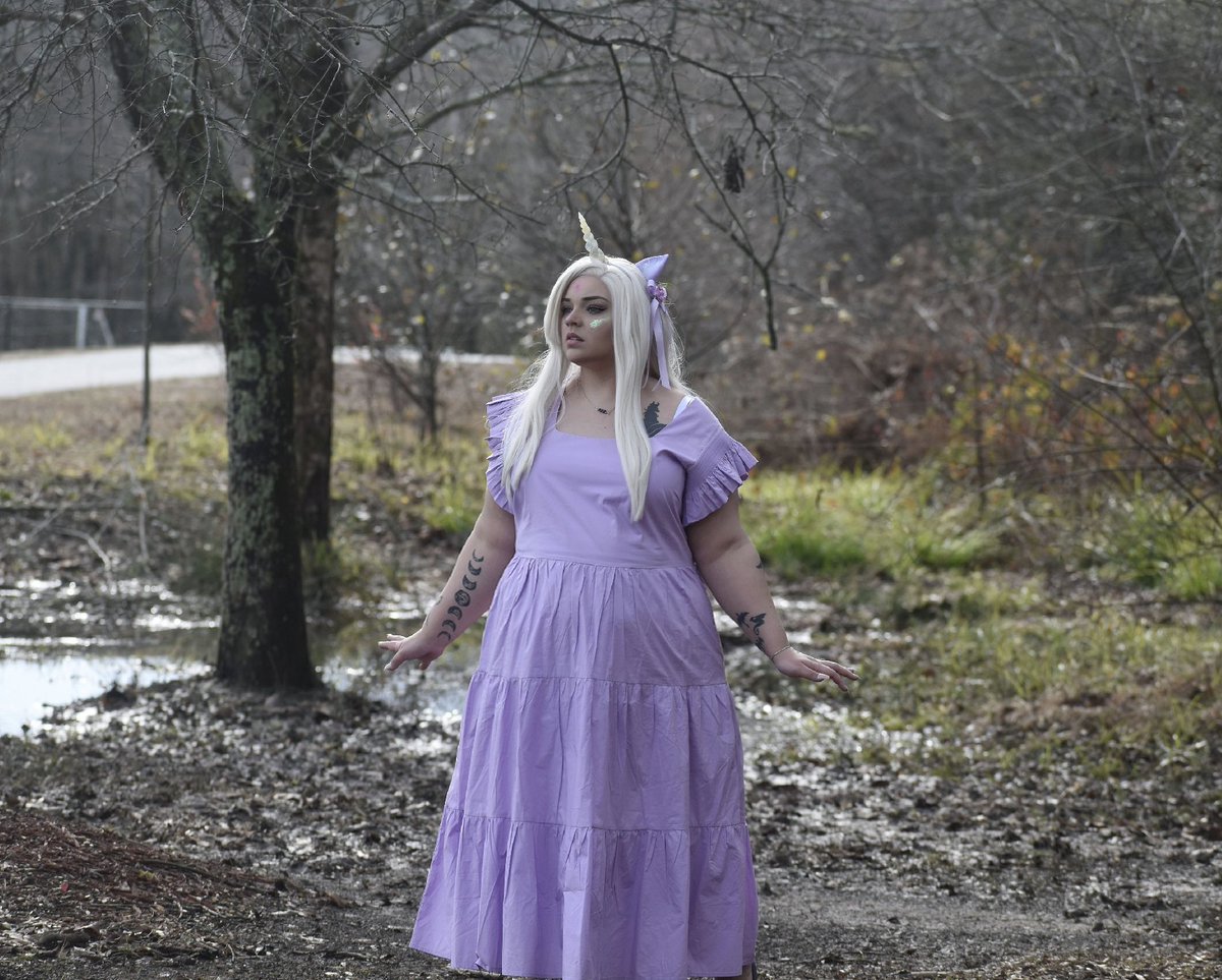 A few pics of my cosplay ofLady Amalthia from The Last Unicorn!