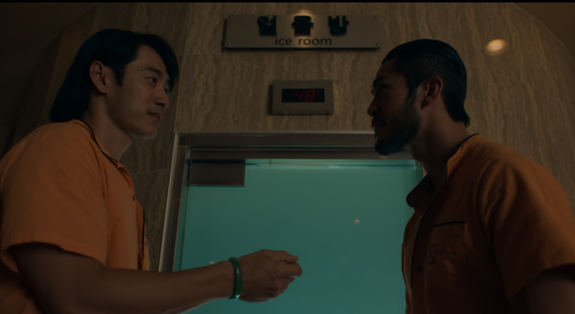 선 브라더스에서 또 의문의 한류. 삼합회 끼리의 회합을 코리아타운 찜질방에서 하는데(...) 생각해보면 나름 그럴듯 한 것이 서로 비무장 상태로(거...