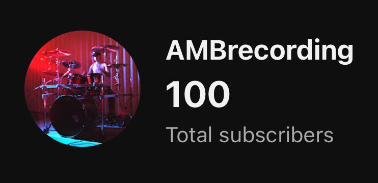 AMBrecording (@AMBrecording) / Posts / X