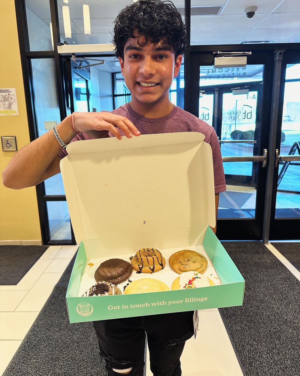 We would LOVE to thank Keshab and his family for the sweet treat of Dirty Dough cookies! WOW! They were amazing! Visit them at their 213 Calhoun Street location! 🍪 🩷