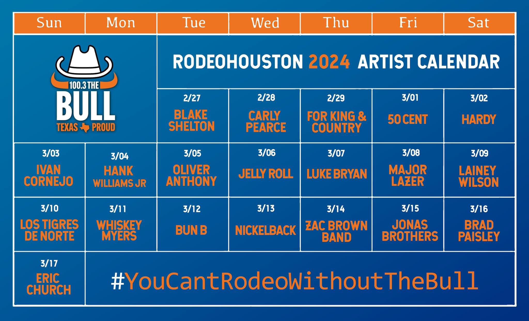 Rodeo Houston 2024 Lineup Schedule Iii Tim Lezlie