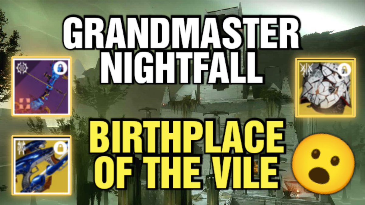 FrankieAvilesJr's tweet photo. Hey Guardian's! Check out my latest Destiny 2 Grandmaster Nightfall - Birthplace Of The Vile video. Remember to Like ๐, Share and Subscribe โ๏ธ๐ to the video and channel!
#Destiny2
#Lightfall
#SeasonOfTheWish
#GrandmasterNightfall
๐ฝ WATCH VIDEO HERE ๐ฝ
https://t.co/IX15keaohM https://t.co/FjqAD0HFhN
