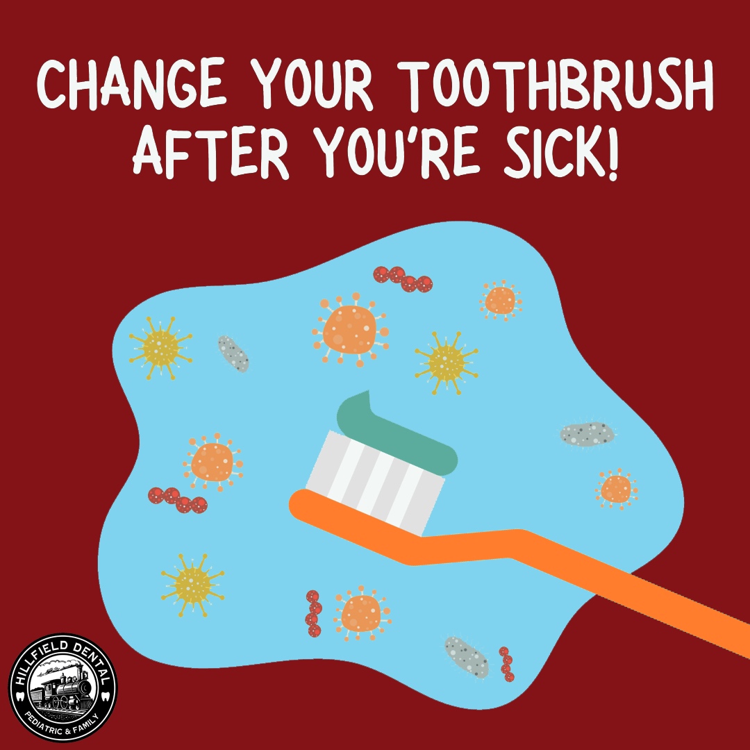 FamilyDentistUT's tweet image. Teeth Tip! After being sick, make sure to change your toothbrush to keep those germs at bay. 🪥 It's a small but important step in maintaining your oral health! #ToothbrushCare #StayHealthy #TeethTip