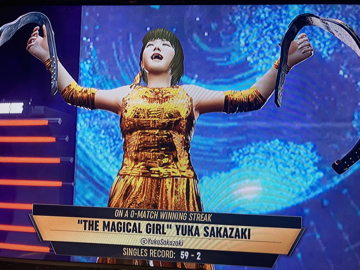 CNTheMonster's tweet image. It was a grind to unlock this but I did it. My most played wrestler on AEW Fight Forever and favorite to play as

#YukaSakazaki
#Ayayayayayay
#AEWFightForever