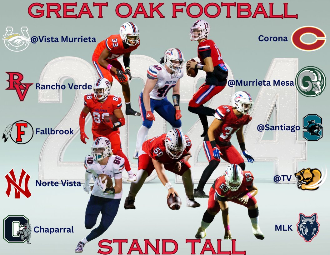 Great Oak Football (@GOHS_WolfpackFB)  X