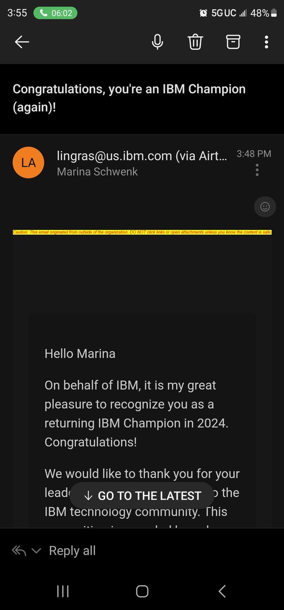 I am very honored to be named a IBM Champion again! #ibmi #ibmchampion