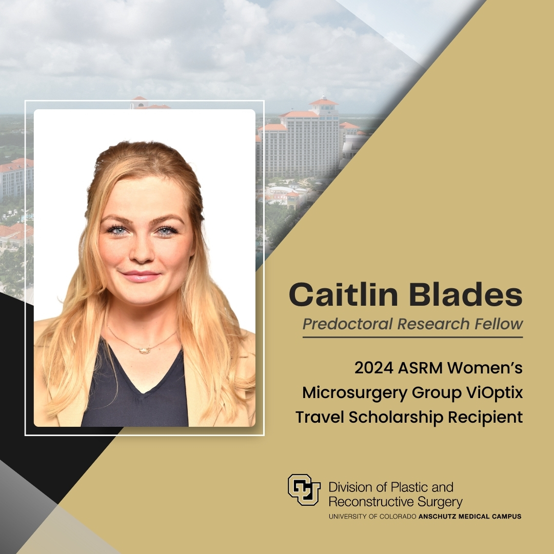 CuPlastics's tweet photo. Congratulations to Caitlin Blades, MS, for receiving one of the 2024 ASRM Women’s Microsurgery Group ViOptix Travel Scholarships. Safe travels to the ASRM Annual Meeting in Nassau, Bahamas. We are incredibly proud of your work!
.
.
#asrm2024 #asrm #microsugery #cuplasticsurgery https://t.co/cJM7EZ1uMP