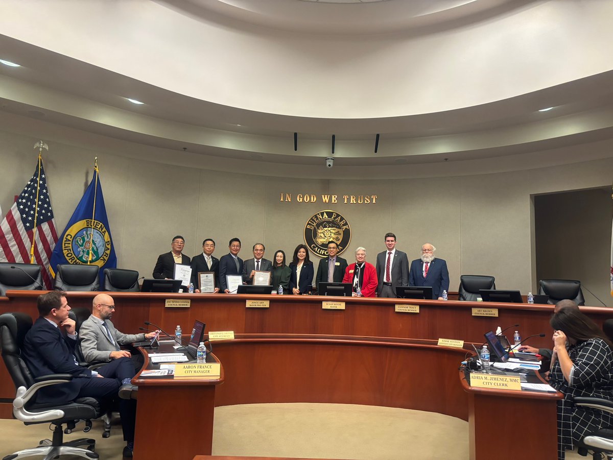 KA_CCOC's tweet photo. 📷 Celebrating Korean American Day with Pride On January 9th, both the City of Buena Park and the City of Irvine honored Korean American Day (January 13th) at their city council meetings. A huge thank you to both cities #KoreanAmericanDay  #BuenaPark #Irvine #KACCOC #오렌지카운티 https://t.co/3YRAktXMtO