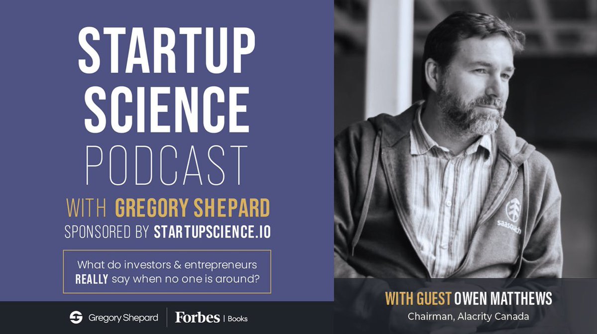 startupscience_'s tweet image. Part two of Greg's chat with Owen Matthews, Chairman of @AlacrityCanada is live! Owen speaks on the Canadian Fulbright Entrepreneur Initiative, which enables Canadian entrepreneurs to study approaches to innovation and entrepreneurship.

Listen Here: hubs.la/Q02g9ZVl0