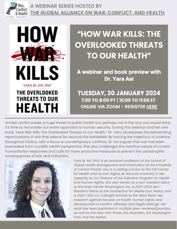 APHA Peace Caucus tweet media