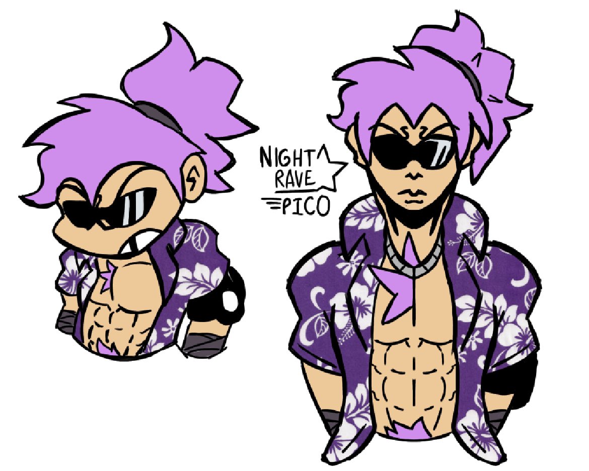 Drip_or_Smtn's tweet photo. Very terrible sketches of Nightrave’s Pico design
He’s the bouncer (and fuckin hates it but hey, good pay)
#fnfart #fnfau #picong #FNFpico #thisisass https://t.co/tY4weG0MNs