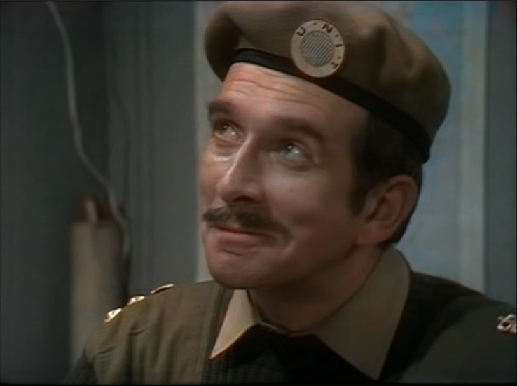 DWUDatabase's tweet photo. I don't think I say often enough how much I like the Brigadier. He is the glue holding all of the elements of the show together at this point. The comedy can occasionally go a little far but on the whole he is brilliant #DoctorWho #MindofEvil https://t.co/yaJDkFmQPq