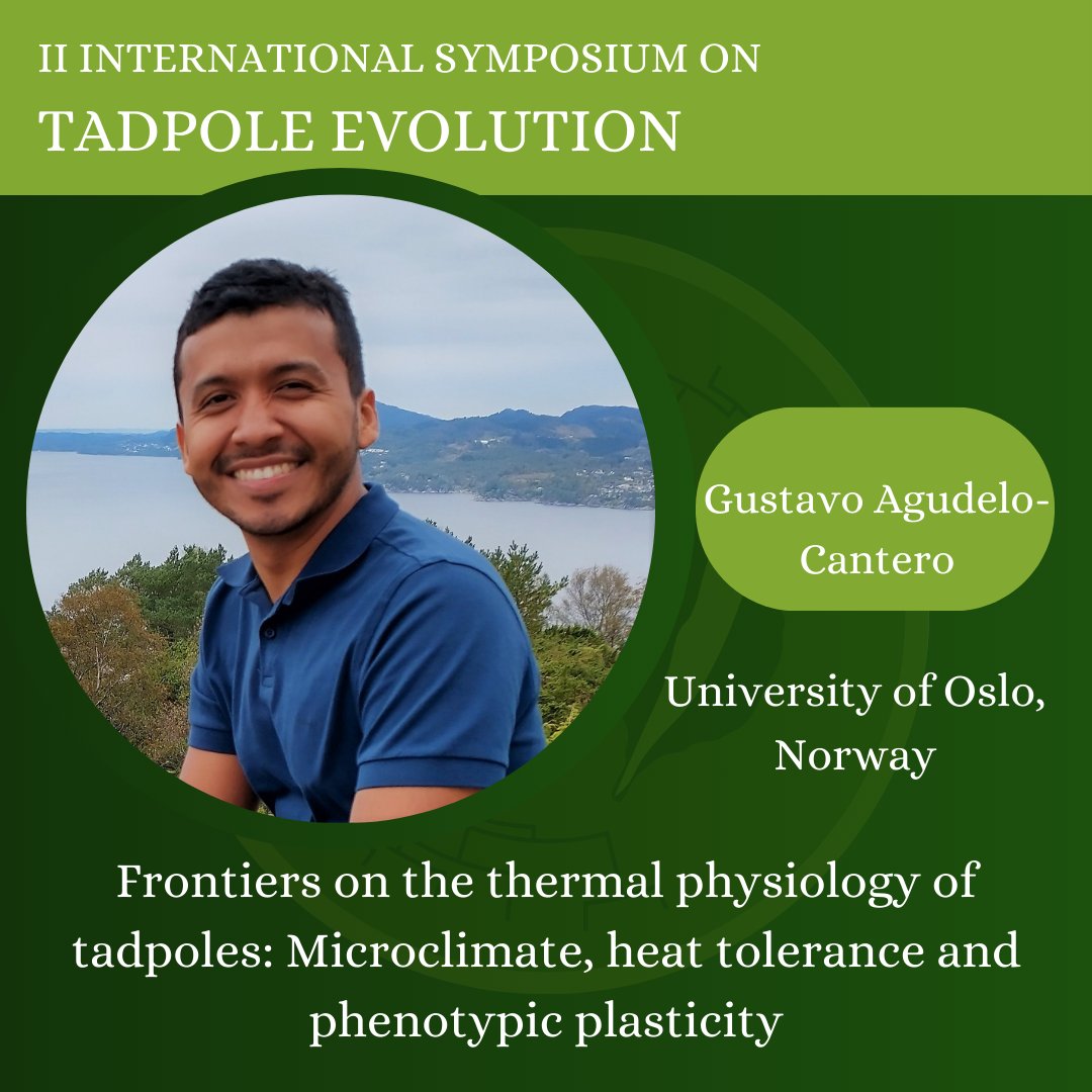 ISTadpoleEvo's tweet photo. Gustavo Agudelo-Cantero is interested in understanding how physiological traits vary at the individual level and their importance in broader biological contexts. He investigates how these traits respond to natural selection through phenotypic plasticity and adaptation. https://t.co/5dcb5OR4yd