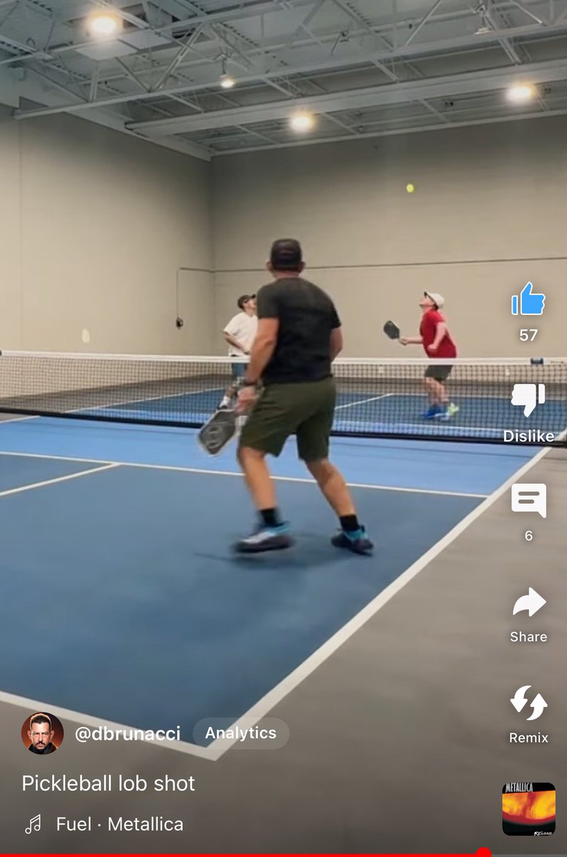 dbrunacci's tweet photo. Pickleball lob #pickleball 
https://t.co/g8jgh4IoLC https://t.co/1eJmTSSl4s