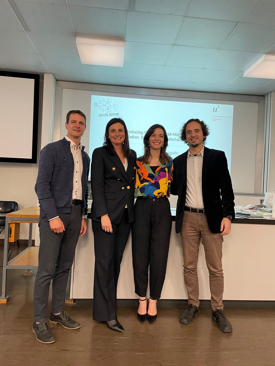 EvaHeviaGroup's tweet photo. Congratulations @Ale_and_Co_ on a fantastic #PhD defence! We are so proud of you and how much you have accomplished!💪🍾Thanks so much @CamposGroup and @albrecht_lab for being part of the committee @DCBPunibern #cobalt #DrLogallo https://t.co/0cZ8NI8SBN