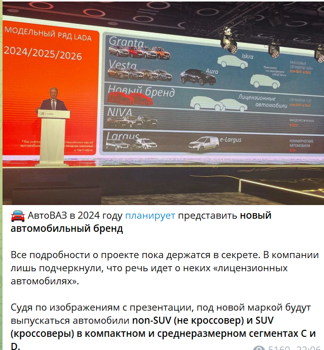 По данным источников The Outsider новым брендом АвтоВаза станут "Zигули". Директор "АвтоВаза" отчитался о том, что они уже начали частичную автомобилизацию населения