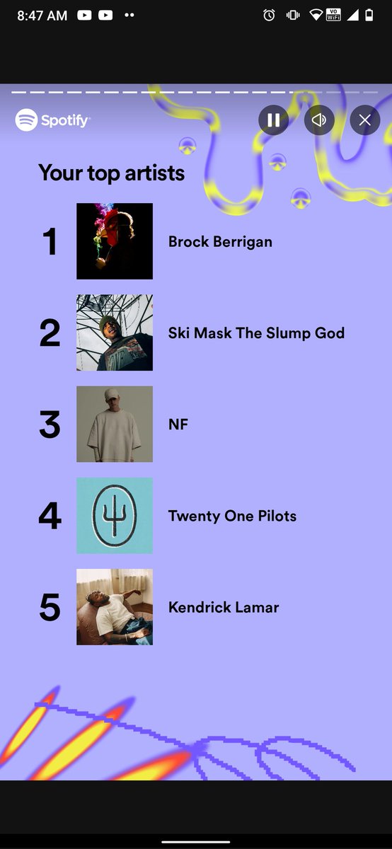 ayoVlad's tweet photo. @Brock_Berrigan Ran into that track sometime around its release bc of call of duty montages with it, you're still in my top artists on Spotify today, actually #1 on artists and songs🤟 https://t.co/PXOtQv8Tiu