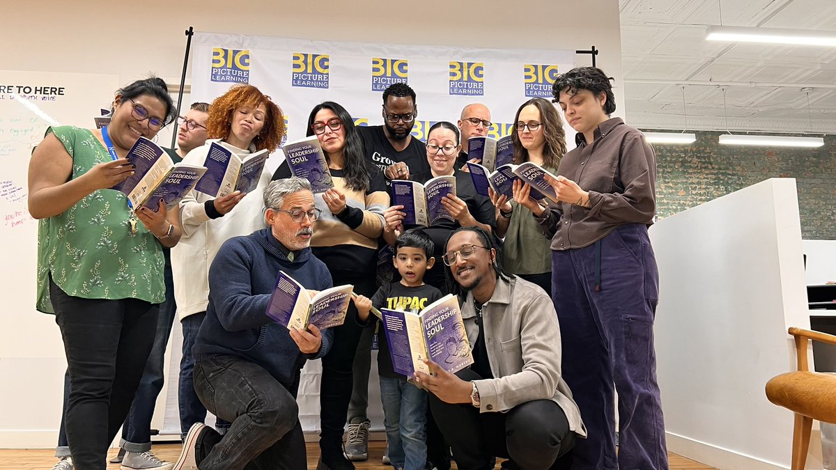Almost go time. Thinking we better read the book before we launch it. Finding Your Leadership Soul - launching tonight in the Bronx leadershipsoul.org