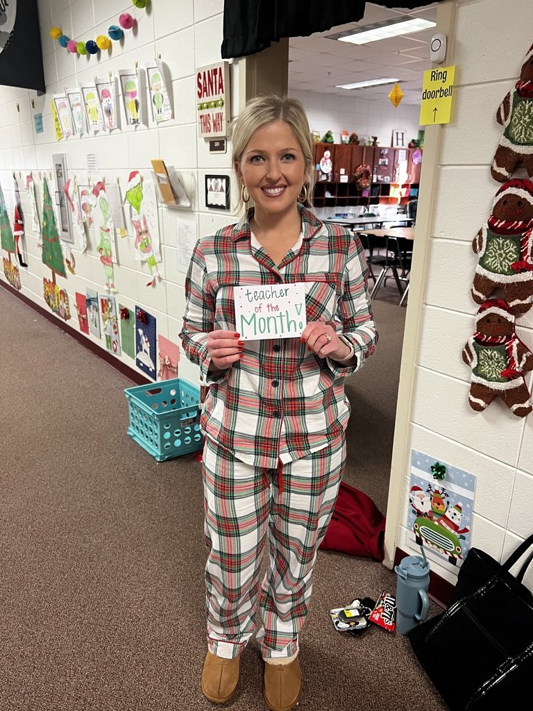 KBSknights's tweet photo. Congratulations to our December Teacher of the Month, Mrs. Hannah-Claire Green!  We are so proud of you! https://t.co/1FqAYljxGE