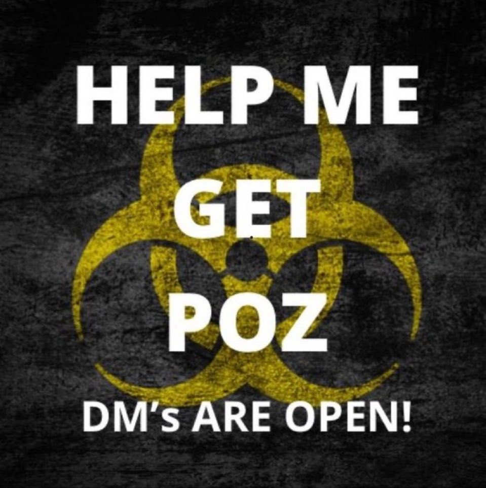 thechasernyc's tweet photo. Heading to Chicago next week and London the week after and looking for toxic poz gifters ☣️😈 #neg4poz #poz4neg #pozzing #bbbh #breeding https://t.co/poWDbHmCho