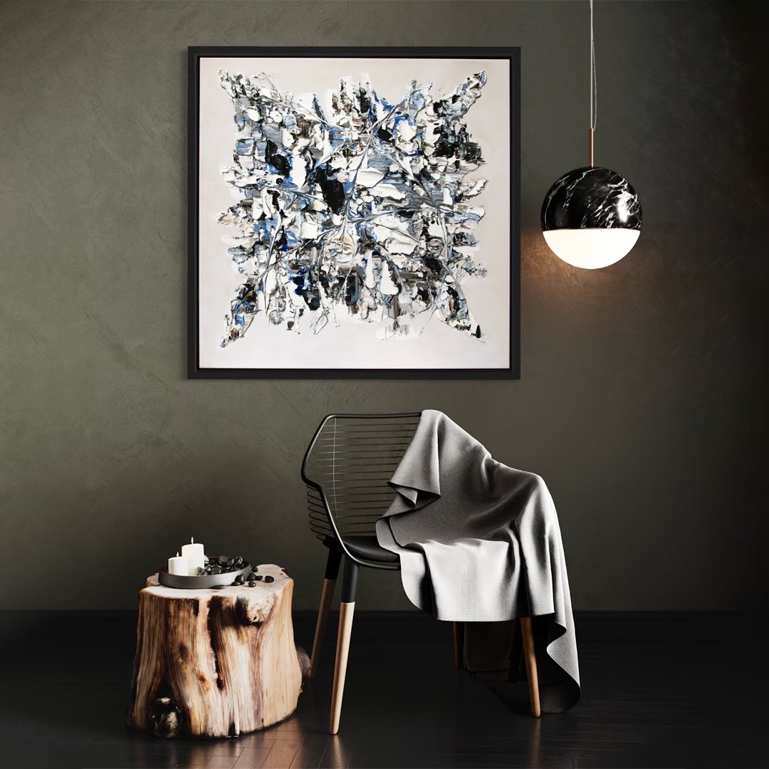 Introducing the serene ‘Sand Valley II’ by Lea Fisher. 

A captivating piece from @leafisherart’s abstract series, showcasing her mastery in 3D oil painting technique. 

To view more visit samuellynne.com or contact us at info@samuellynne.com