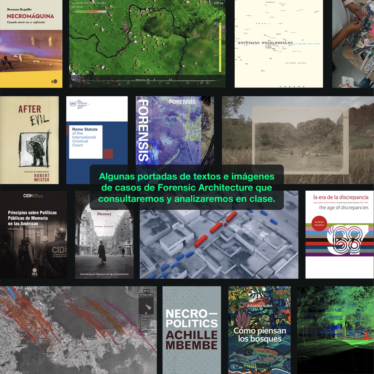 Por segunda ocasión, el equipo de <a href="/representare/">re/presentare</a>, <a href="/lizzanka/">Elis Mendoza</a> y <a href="/ssbeltran/">ssbeltran.bsky.social</a>, impartirán la asignatura optativa "El diseño y el arte en los derechos humanos" en la <a href="/faunam_mx/">Facultad de Arquitectura UNAM</a>.

Consulten en estas imágenes horarios, objetivos y temario.