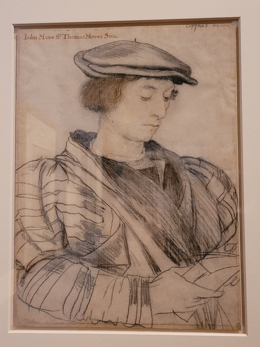 BrigitteUhrmann's tweet photo. #Holbein at the #Tudor Court exhibition at #QueensGallery. Though I own many illustrated biographies of Tudor personalities, I found some sketches and miniatures new to me. https://t.co/M6dPSOfiOt