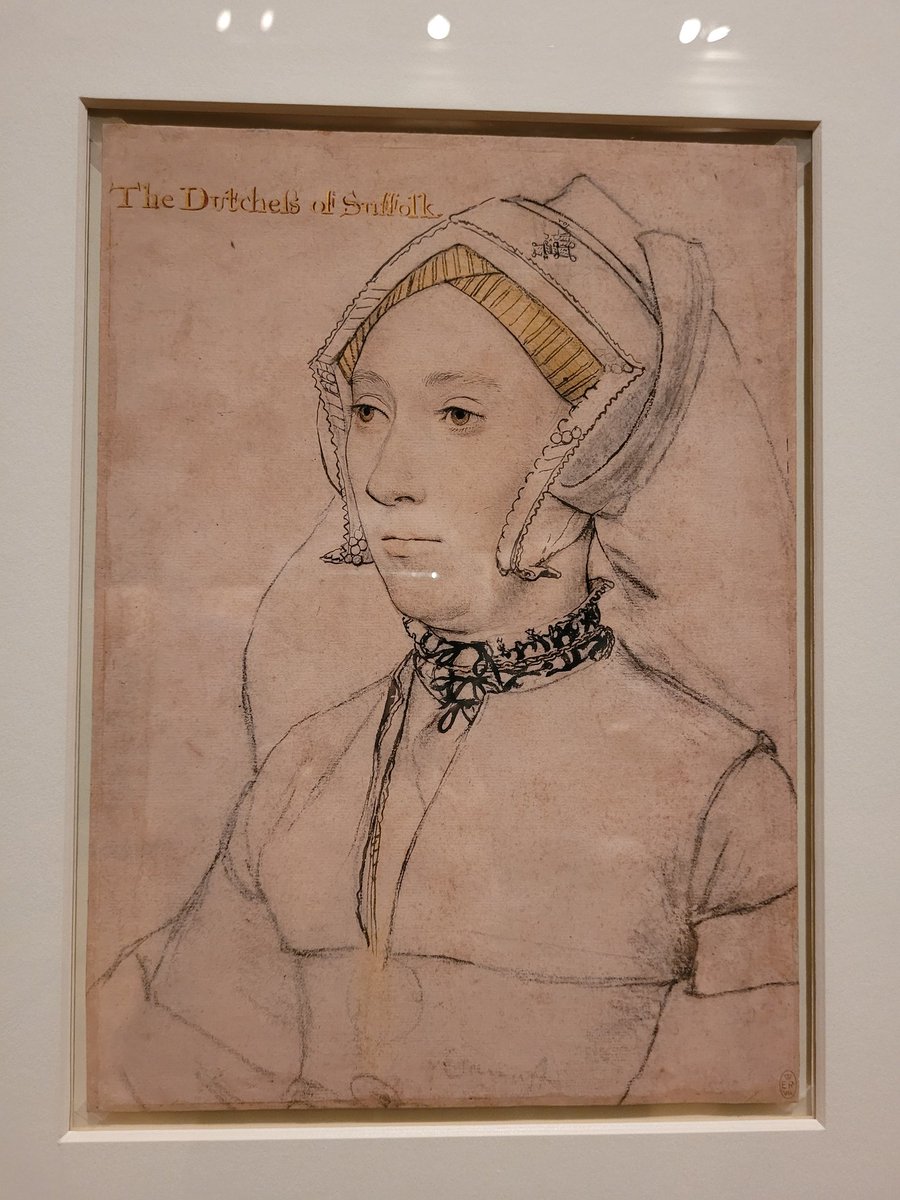 BrigitteUhrmann's tweet photo. #Holbein at the #Tudor Court exhibition at #QueensGallery. Though I own many illustrated biographies of Tudor personalities, I found some sketches and miniatures new to me. https://t.co/M6dPSOfiOt